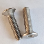 M3x12 flat head screw, stainless steel (2)