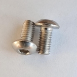 M3x6 round head screw, stainless steel (2)