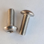 M3x8 round head kruvi, roostevaba teras (2tk)