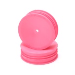 Schumacher wheels, 1:10 2WD buggy Front Slim,  12mm hex, pink (pair)