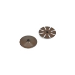 TLR Grooved Slipper Plates (2): ALL 22/XXX