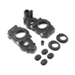 TLR Gear Case Set, 3-Gear Laydown: 22 4.0/5.0