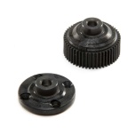 TLR Housing & Cap, G2 Gear Diff: 22