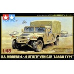 Tamiya 1:48 US Modern 4x4 Humvee Cargo Vehicle