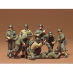 Tamiya 1:35 Fig Set - U.S. Infantry (West European Theater) (WW II)