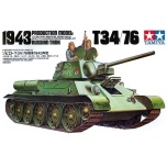 Tamiya 1:35 Russian Tank T34/76 1943 Production Model