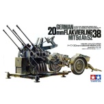 Tamiya 1:35 German 20mm Flakvierling 38 mit Sd.Ah.52