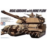 Tamiya 1:35 US M1A1 Abrams with Mine Plow