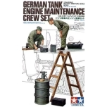 Tamiya 1:35 German Tank Engine Maintenance Crew Set