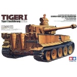 Tamiya 1:35 German Tiger I Initial Production. Ausführung Afrika