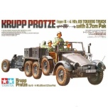 Tamiya 1:35 German Krupp Protze. 1 ton (6x4) Kfz.69 Towing Truck with 3.7cm Pak