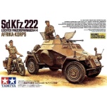 Tamiya 1:35 German Sd.Kfz. 222 Leichter Panzerspähwagen 4x4 Afrika-Korps