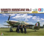 Tamiya 1:48 Hawker Hurricane Mk.I (w/3 Figures)