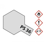 Tamiya PS-36 Läbikumav hõbedane polükarbonaat 100ml
