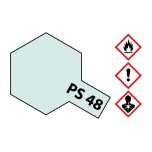 Tamiya PS-48 Alu hõbedane (kroom) polükarbonaat 100ml