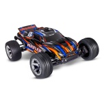 Traxxas Rustler HD BL-2S 1:10 2WD, Oranž (ilma aku ja laadijata)