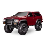Traxxas TRX-4 Nissan Pathfinder RTR Brushed, Clipless, Punane (ilma aku ja laadijata)
