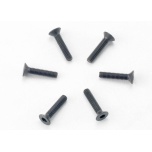 Traxxas Countersunk Machine Screws M2.5x12 mm (6)