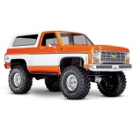 Traxxas TRX-4 '79 Chevy Blazer RTR, Clipless (ilma aku ja laadijata), Oranž