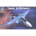 Trumpeter Russian Su-27UB Flanker C Fighter 1:72