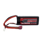 ULTIMATE 7.4V 2200mAh 20C LiPo aku, pehme kestaga, T-pistik