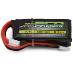 EcoPower 2S 30C LiPo aku Molex pistik (7.4V/600mAh) (sobib: Furitek™ FX118/CR-18P)