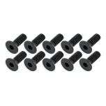 WIRC M4x20 CS Flat Head Hex Screws (10)