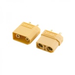 MSP XT90 plug set (male/female)