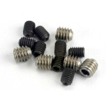 Set (grub) screws, 3x4mm (8)/ 4x4mm (stainless) (4)