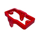 Servo mount Red, Alu TRX-4M