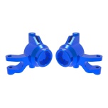 Steering blocks l/r 6061-T6 Alu blue