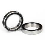 Ball bearing, Black, rubber seal (15x21x4mm) (2)