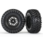 Tires and wheels, assembled, glued (TRX-4® 1.9” wheels, Canyon Trail 4.6x1.9” tires) (2)