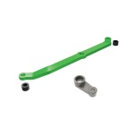 Steering link Green, servo horn, Alu TRX-4M