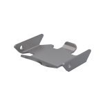 Skidplate, chassis (stainless steel)