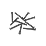 Screw Hex Button Head M3x25mm Steel (10)