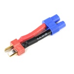 Vooluadapter EC3 aku pistik (emane) > seadmepoolne (isane) T-pistik, 12AWG