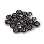 H-Speed rubber shield stainless steel ball bearing set for Traxxas 2WD Rustler/Slash/Stampede/Bandit (19 pcs)