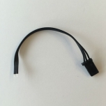 Servo wire, JR plug, 100mm, Black