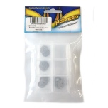 Spacer washers Di=6mm, 0,05; 0,1; 0,2; 0,3mm (4x10 pcs)