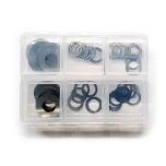 Spacer washers Di=8mm, 0,05; 0,1; 0,2; 0,3; 0,5mm (8x10 pcs)