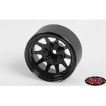RC4WD OEM Stamped steel 1.9" beadlock wheels (Black) (4 pcs)
