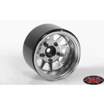 RC4WD Deep Dish Wagon 1.55" Stamped Steel Beadlock Wheels (Chrome) (4 pcs)