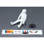 Driver Doll, white + Decal Set