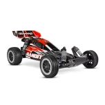 Traxxas Bandit 1:10 2WD Electric Buggy, brushed, with battery and USB-C charger, Red