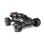 Traxxas Rustler 1:10 2WD Stadium Truck, brushed, with battery and USB-C Charger, Black