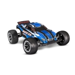 Traxxas Rustler 1:10 2WD Stadium Truck, brushed, with battery and USB-C Charger, Blue