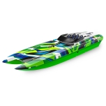 Traxxas DCB M41™ Brushless Catamaran, Green (w/o batteries/charger)
