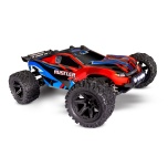 Traxxas Rustler 4X4 Brushed motor, LED lights (w/ battery & 12V charger) RED