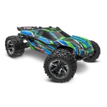 Traxxas Rustler 4X4 VXL HD brushless RTR, Roheline